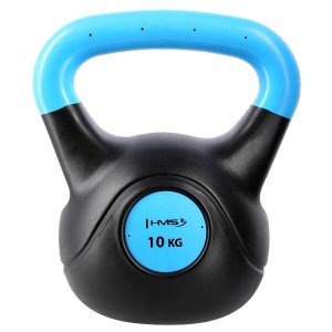 Kompozitový kettlebell HMS KPC10 Vin-Bell 10 kg modrý | DJK Sport B2B