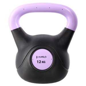 Kompozitový kettlebell HMS KPC12 Vin-Bell 12 kg sv. fialový | DJK Sport B2B