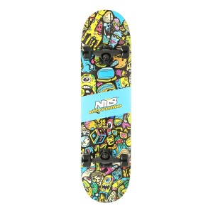 Skateboard NILS Extreme CR3108 Color Worms 2 | DJK Sport B2B