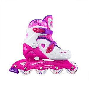 Detské kolieskové korčule NILS Extreme NJ0321 ružové | DJK Sport B2B