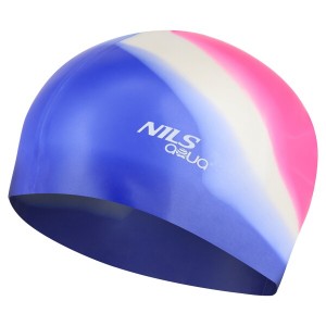 Silikónová čiapka NILS Aqua multicolor MW6 | DJK Sport B2B