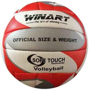 Volejbalová lopta Winart Soft Touch č/š/biela | DJK Sport B2B