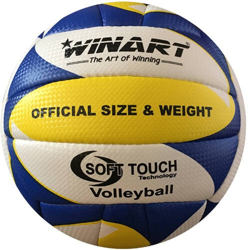 Volejbalová lopta Winart Soft Touch m/ž/biela | DJK Sport B2B