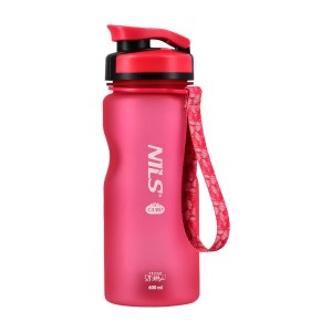 Tritánová fľaša na pitie NILS Camp NC1740 600 ml ružová | DJK Sport B2B