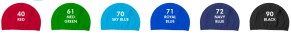 Textilná plavecká čiapka / mix farieb / | DJK Sport B2B