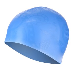 Silikónová čiapky SPURT G-Type F224 žena so vzorom, modrá | DJK Sport B2B