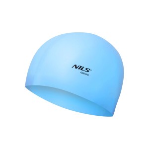 Silikónová čiapka NILS Aqua NQC BL01 svetlomodrá | DJK Sport B2B