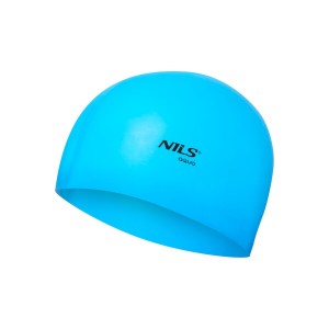 Silikónová čiapka NILS Aqua NQC BL02 modrá | DJK Sport B2B