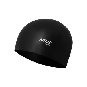 Silikónová čiapka NILS Aqua NQC BK01 čierna | DJK Sport B2B