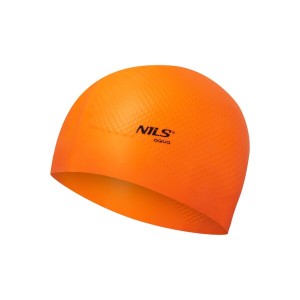 Silikónová čiapka NILS Aqua NQC Dots oranžová | DJK Sport B2B