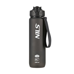 Tritánová fľaša na pitie NILS Camp NCD68 1000 ml čierna | DJK Sport B2B