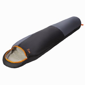Spací vak NILS Camp NC1705 Ultralight čierny/oranžový | DJK Sport B2B