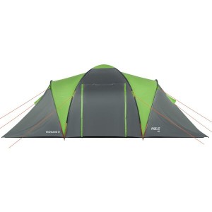 Rodinný stan NILS Camp NC6431 Highland IV zelený/sivý | DJK Sport B2B