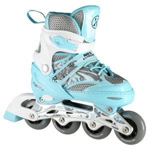 Detské kolieskové korčule NILS Extreme NA10602 modré | DJK Sport B2B