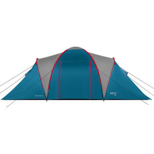 Rodinný stan NILS Camp NC6431 Highland IV modrý/svetlosivý | DJK Sport B2B
