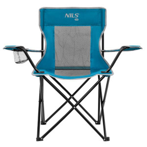 Turistické kreslo NILS Camp NC3302 modré/sivé | DJK Sport B2B