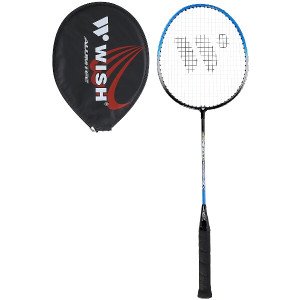Bedmintonová raketa WISH Steeltec 216, modro/čierna | DJK Sport B2B