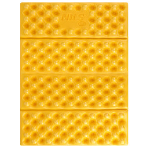 Skladacia penová podložka s reflexnou vrstvou NILS Camp NC17105 žltá | DJK Sport B2B