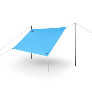 Cestovná plachta / tarp NILS Camp NC17111 modrá | DJK Sport B2B