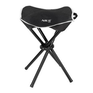 Skladacia stolička NILS Camp NC3010 čierna | DJK Sport B2B