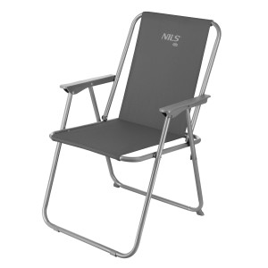 Skladacia kempingová stolička NILS Camp NC3503 sivá | DJK Sport B2B