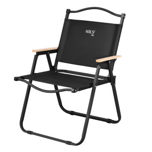 Skladacia kempingová stolička NILS Camp NC4307 čierna | DJK Sport B2B