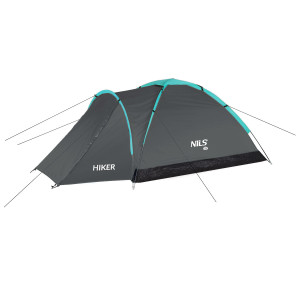 Turistický stan NILS Camp NC6010 Hiker sivý | DJK Sport B2B