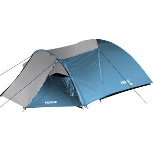 Turistický stan NILS Camp NC6012 Trekker modro-sivý | DJK Sport B2B
