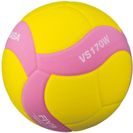 Volejbalový míč Mikasa VS170W žlto/ružový | DJK Sport B2B