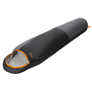 Spací vak NILS Camp NC1705 Ultralight čierny/oranžový | DJK Sport B2B