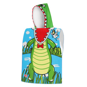 Uterák - pončo z mikrovlákna NILS aqua NAR20 Crocodile | DJK Sport B2B