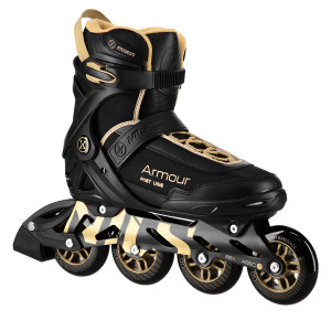 Kolieskové korčule NILS Extreme NA22151 Armour čierno-zlatá | DJK Sport B2B