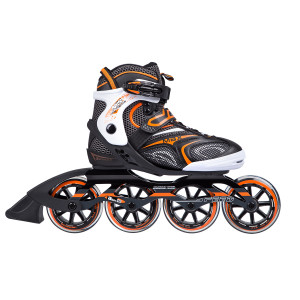 Kolieskové korčule NILS EXTREME NA 1060 S čierno-oranžové | DJK Sport B2B