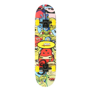 Skateboard NILS Extreme CR3108 COLOR WORMS 1 | DJK Sport B2B