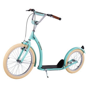 Kolobežka s nafukovacími kolesami NILS Extreme WH222 mentolová | DJK Sport B2B