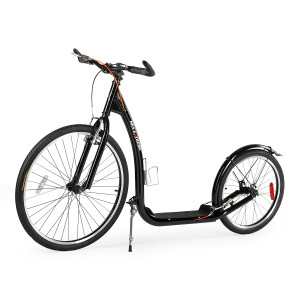 Kolobežka NILS Extreme WHS261 čierna s nafukovacími kolesami 26/20" | DJK Sport B2B