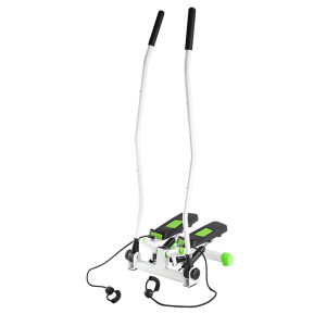 Twist stepper s expandérmi a úchytmi HMS S 3085 zelený | DJK Sport B2B