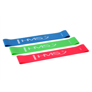 Sada fitness gúm HMS GU04 Slim Set | DJK Sport B2B