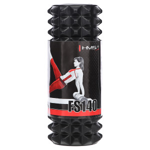 Fitness valec HMS FS140 33 cm, čierny | DJK Sport B2B