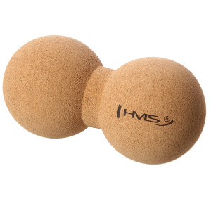 Korový dvojitý masážny loptička HMS BLW02 - Lacrosse Ball | DJK Sport B2B