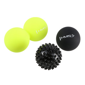 Súprava masážnych loptičiek Lacrosse Ball HMS BLS01 | DJK Sport B2B
