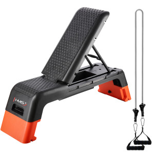 Step na aerobik HMS AS009 Pro s funkciou lavičky | DJK Sport B2B