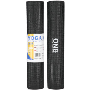 Podložka na jogu ONE Fitness YM02 čierna | DJK Sport B2B