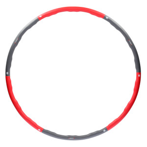 Hula hoop obruč HMS HHP002 červená, 100 cm | DJK Sport B2B