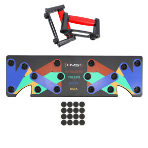 Multifunkčná doska na tréning kľukov PU10 HMS červená | DJK Sport B2B