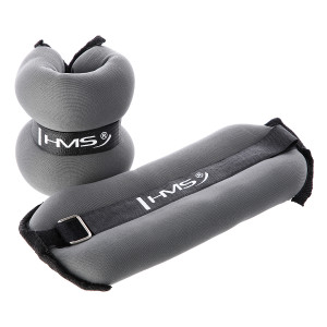 Závažia HMS OB05, 2 x 2 kg, sivé | DJK Sport B2B