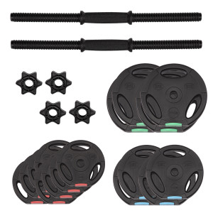 Jednoručné, nakladacie činky HMS SG40, 42 kg | DJK Sport B2B