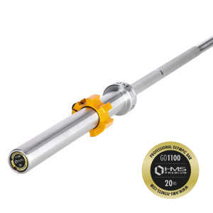 Olympijská os HMS PREMIUM GO1100 220 cm x 50 mm + rýchloupínaky ZG1500 | DJK Sport B2B