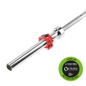 Olympijská obojručná os HMS GOP220 Pro 220 cm x 50 mm | DJK Sport B2B