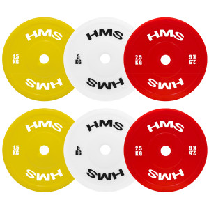 Sada technických kotúčov HMS TPP set 2 x 1,5 - 5 kg | DJK Sport B2B